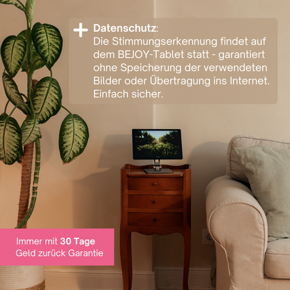 BEJOY Senioren-Tablet - Das Kommunikations-Zentrum für die ganze Familie (Tablet + BEJOY App)